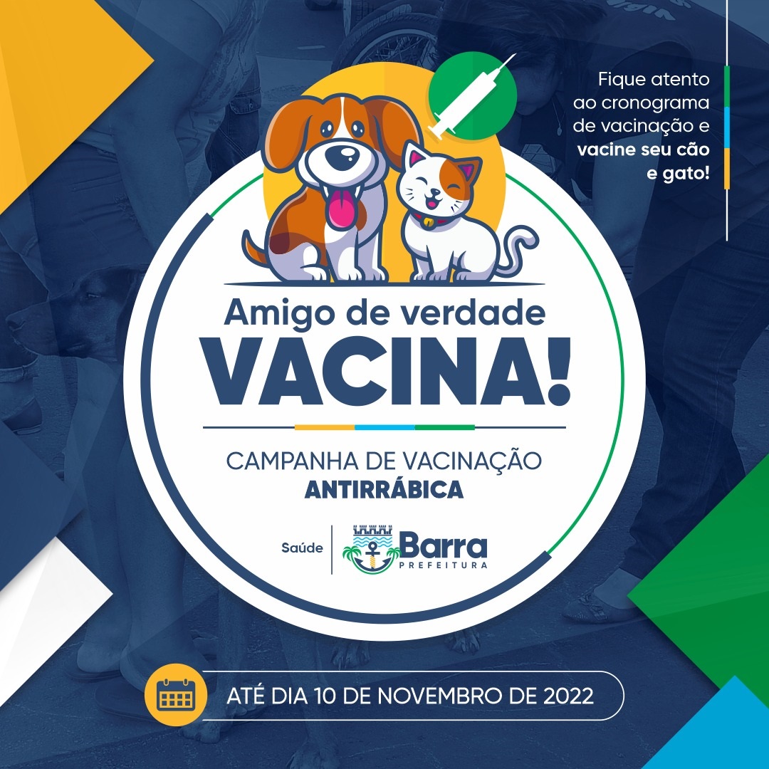 Campanha Antirr Bica Prefeitura Da Barra Inicia Vacina O Em C Es